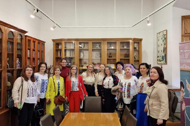 Grup de profesori la cursurile de formare KA1